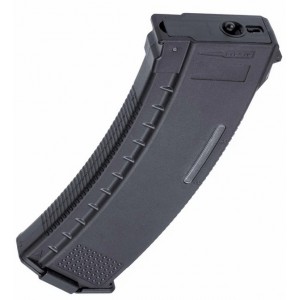 Магазин механический ARCTURUS AK MOD1 200Rds Mid-Cap EMM BLK с окном MAG-M1KE-BK